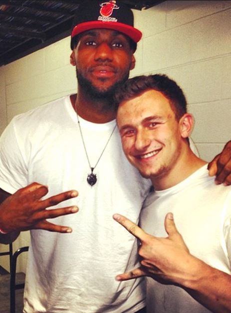 Johnny M and LeBron J